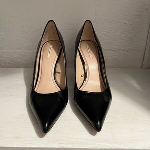 Black Zara heels